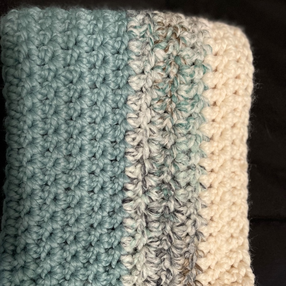 Handmade Crochet Infinity Scarf - Picture 2 of 6